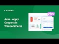 Auto  apply coupons in woocommerce  smart coupons for woocommerce plugin