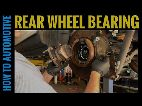 How to Replace the Rear Wheel Bearing on a 2007-2014 Ford Edge