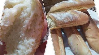 طريقة تحضير الباكيط? او? الخبز الفرنسي بدون مجهود? والنتيجة رائعة? و تستحق التجربة.