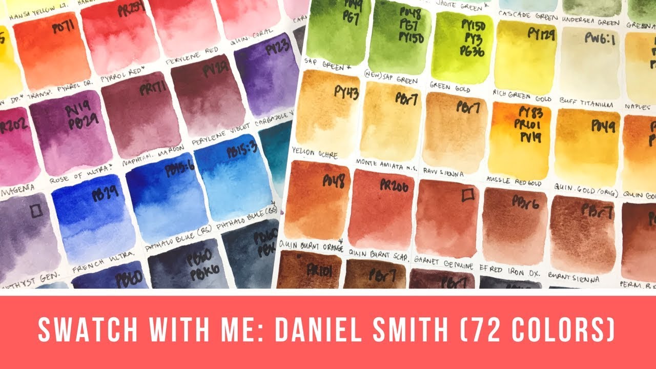 Daniel Field Colour Chart