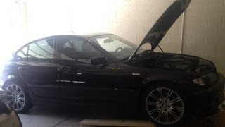 BMW 330i power steering repair, upgrade, e46 2003 ZHP LF20 pump, Far Reach 9-14-13