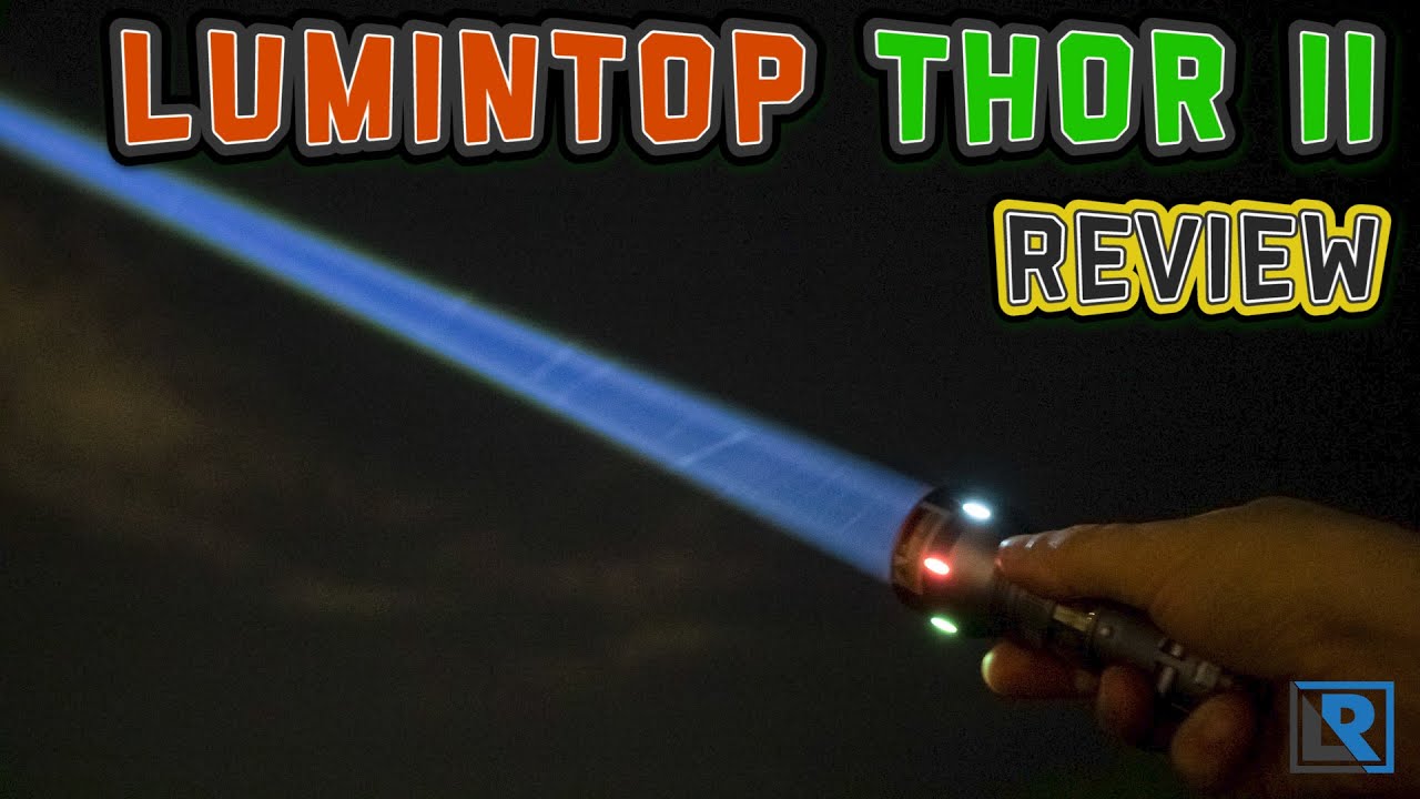 Lumintop Thor II Review (LEP, 1800M, 18350, 769500 Candella 