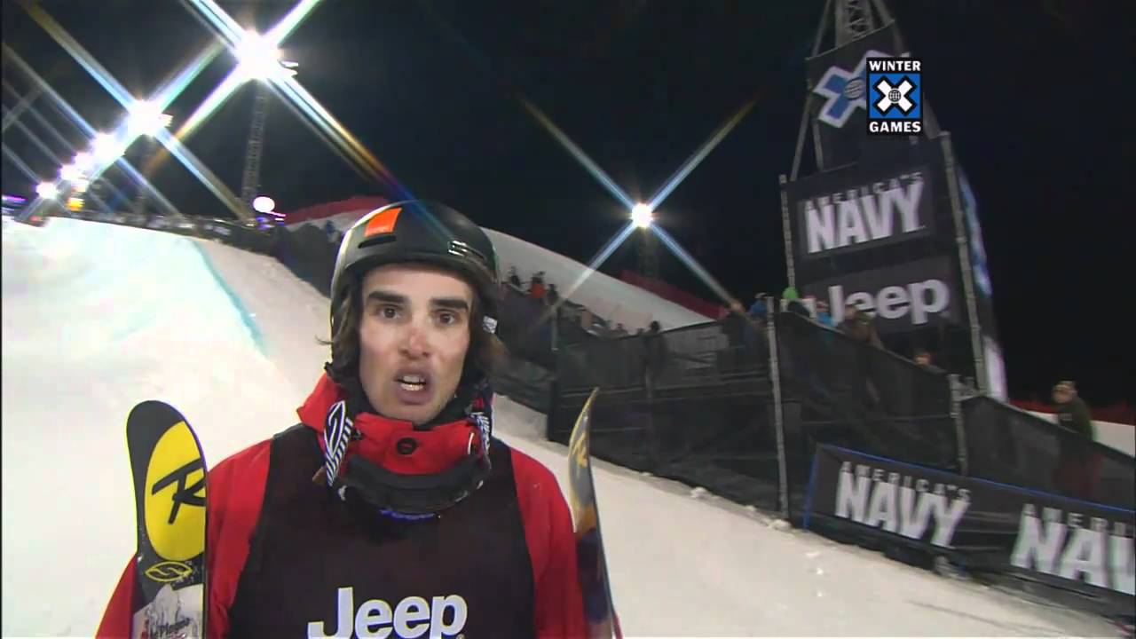 Winter X Games 15 Kevin Rolland Wins Gold In Ski Superpipe Youtube