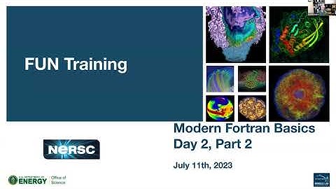 Fun Training - Modern Fortran Basics: Day 2, Part 2
