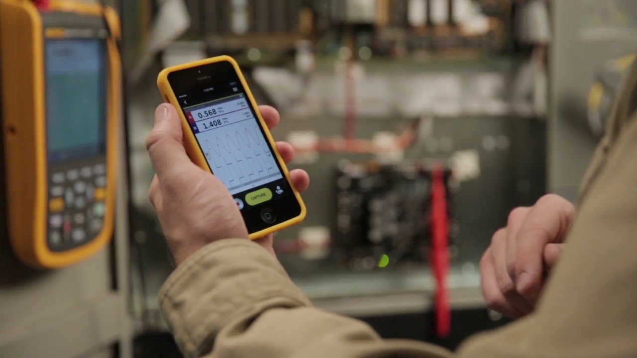 Fluke 120B Series Industrial ScopeMeter® Handheld Oscilloscope Overview ...