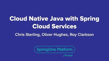 Cloud-Native Java with Spring Cloud Services