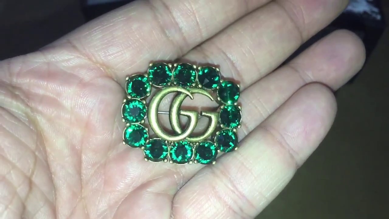 gucci gg brooch