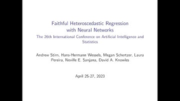 Faithful Heteroscedastic Regression with Neural Networks