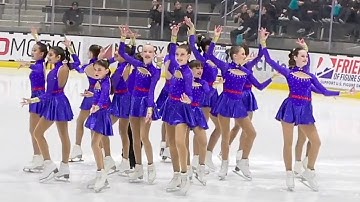 L.A. Synchro | Preliminary Free Skate | 2025 Pacific SyS Sectional Championships