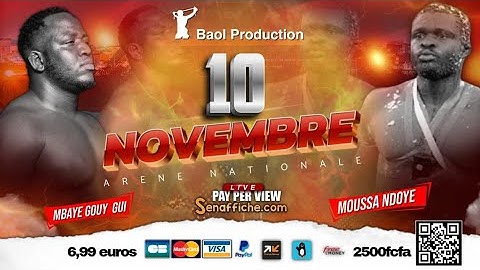 🛑Urgent - Combat Moussa Ndoye vs Mbaye Gouye Gui, victoir de moussa gouye gui