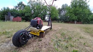Trimmer engine and scooter