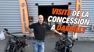 Visite de la concession HDGL à Dardilly