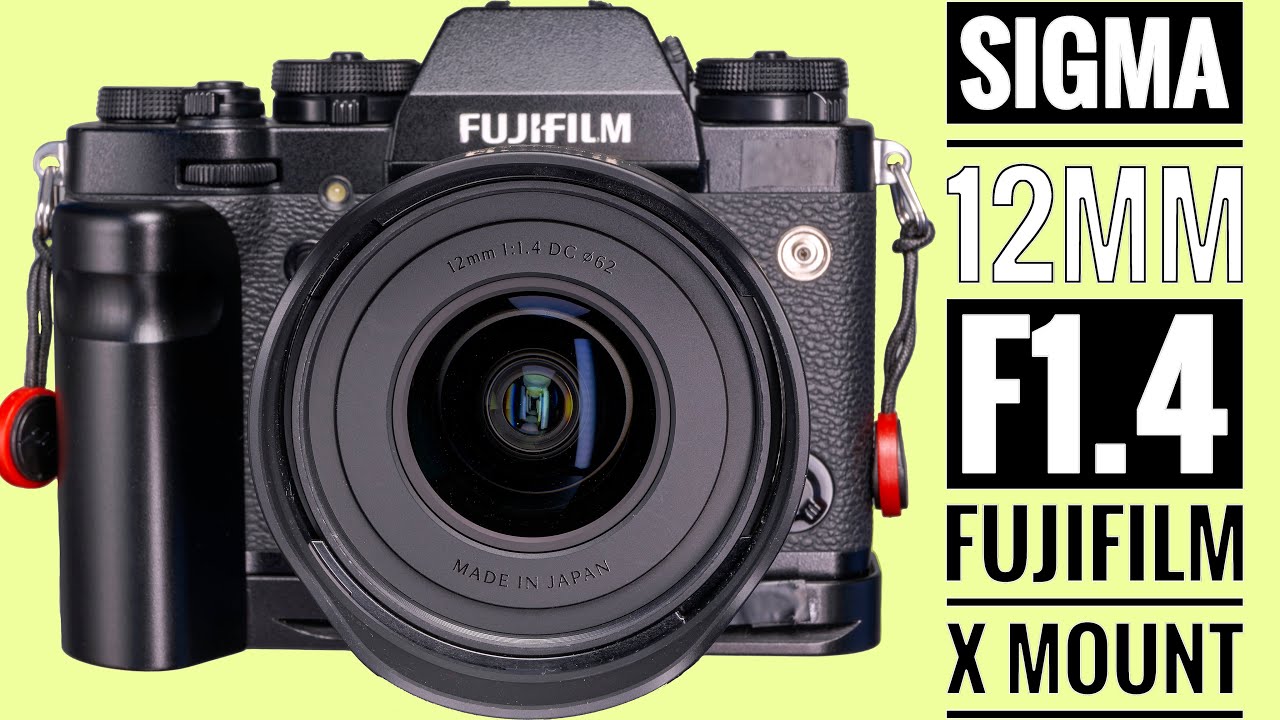 Sigma 12mm f1.4 DC C Fujifilm X Mount - YouTube