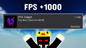 The Best FPS BOOST Mod For MCPE 1.21+ (NO LAG + Smooth Gameplay) | VYX Client