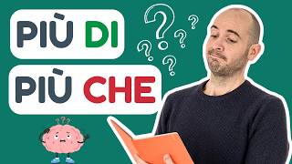 Più DI o più CHE? | Il comparativo in italiano