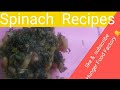 Simple spinach recipes  indian spinach recipes  hunger food factory