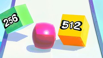 Ball Run 2048 Merge Number ! MAX LEVELS Gameplay Walkthrough New Update Part 831 android, ios