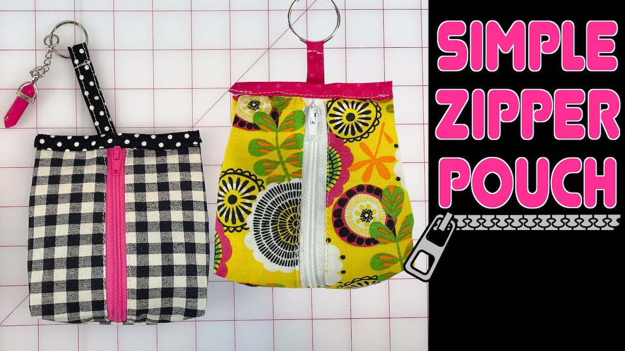 DIY Craft Bags: White Color Canvas Small Zipper Purses Pouches (10 Pcs) |  Engraving Materials