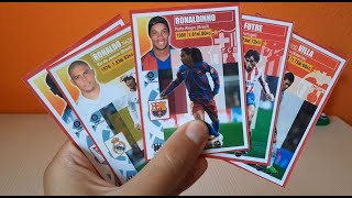 Los 'rs' de los cromos de fútbol: así encandilan a sus seguidores  con la apertura de sobres