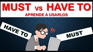 MUST vs HAVE TO aprende a usarlos