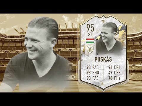 FIFA 22: FERENC PUSKAS 95 PRIME ICON MOMENT PLAYER REVIEW I FIFA 22 ULTIMATE TEAM