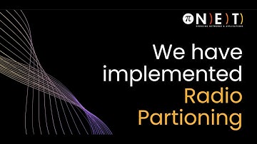 We have implemented Radio Partioning