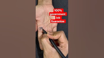 100% सरकारी नौकरी #governmentjobs #ज्योतिष #हस्तरेखा शास्त्र