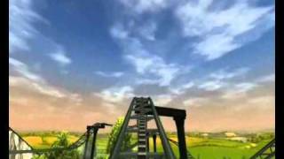 Mountain Roller Coaster Simulation screenshot 1