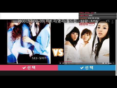 <strong>2000년대</strong> <strong>히트곡</strong> 월드컵 (with. 깡시)