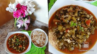 How to cook okra, healthy vegan recipe