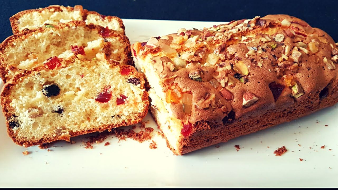 Fruit Cake Recipe Fruit Cake Banane Ka Tarika With Oven Easy Fruit