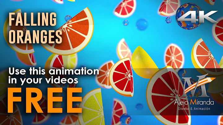 Use this animation in your own video free. Oranges and lemons falling. Loop sequence