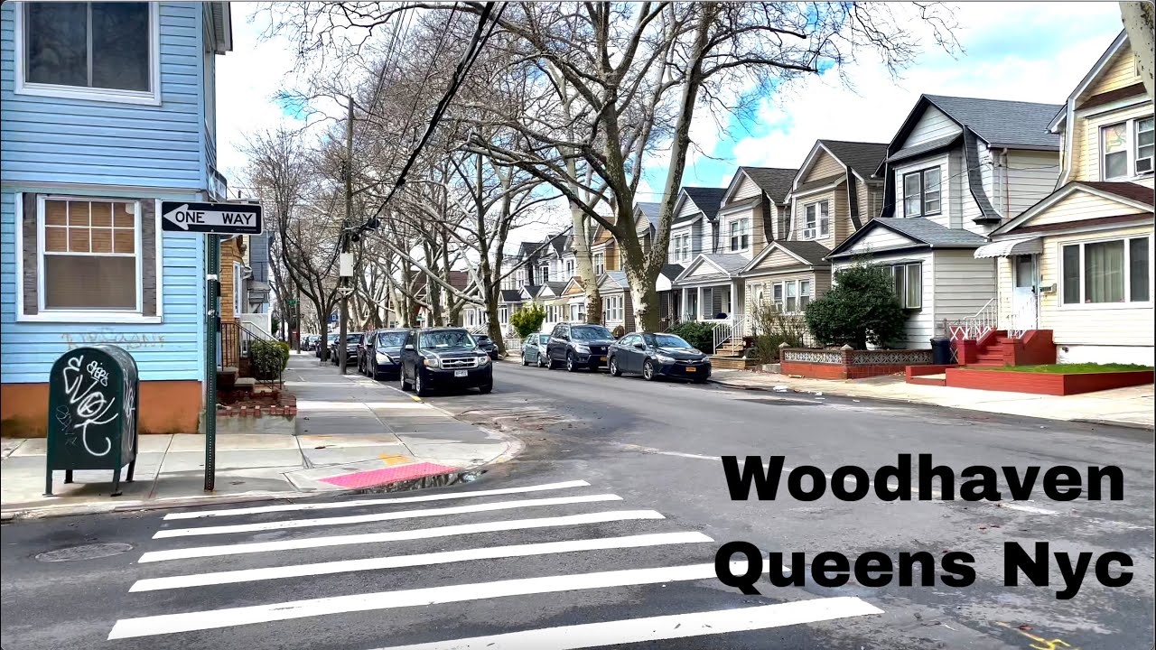 Early Spring Walk In Woodhaven Queens NYC [4K HDR] YouTube