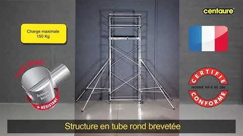 Echafaudage SPEED UP XL de Centaure