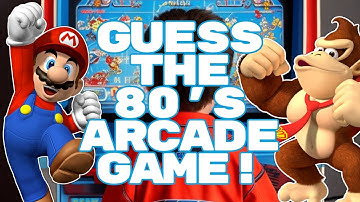 Guess the 1980s Arcade Game - Can You Name Them All?