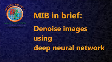 MIB brief: denoise images using deep neural network