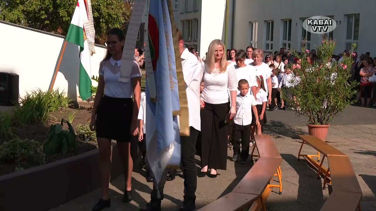 Tanévnyitó a Sári Gusztáv Általános Iskola és Alapfokú Művészeti Iskolában 2024. augusztus 30.