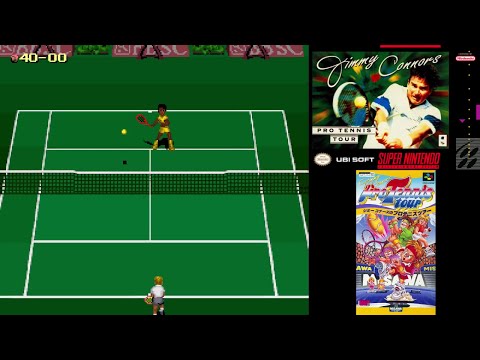 SNES A Day 131: Jimmy Connors Pro Tennis Tour