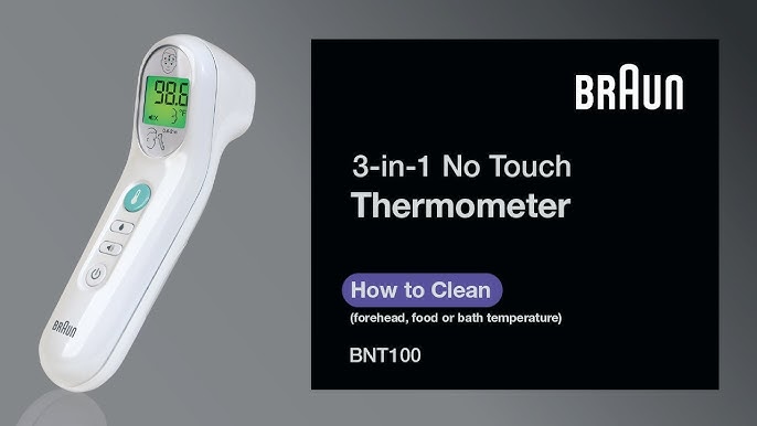 Braun No Touch 3-in-1 Thermometer (bnt100) 2024