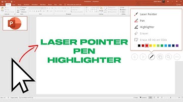 How To Change Mouse Cursor To Laser Pointer, Pen, And Highlighter In PowerPoint