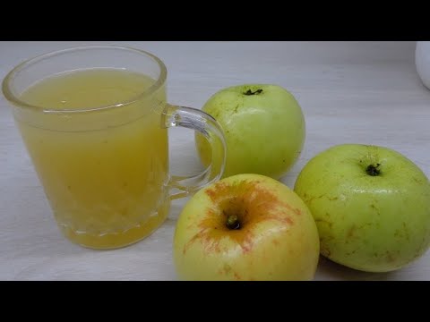 Сок с мякотью яблочный в домашних условиях