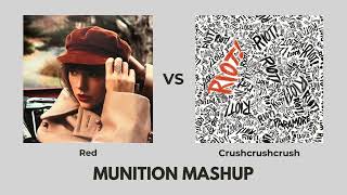 Taylor Swift x Paramore - Red x Crushcrushcrush (Munition Mashup)