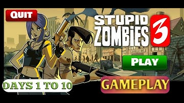 Stupid zombie - gameplay walkthrough(android & IOS)