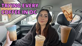 Trying EVERY coffee in OC (based on yelp review)