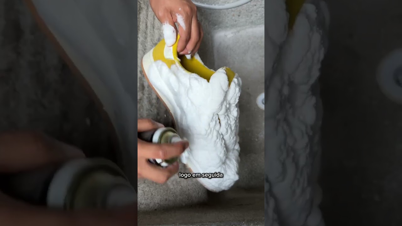 Esse é o melhor limpador de tênis! 