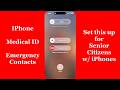 iPhone Emergency SOS on Senior Citizens phone - Help them get Emergency Help