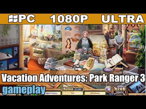 Vacation Adventures: Park Ranger 3 gameplay HD [PC - 1080p] - Puzzle / Hidden Object / Memory Game