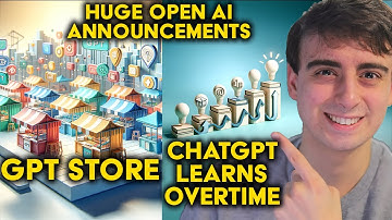 The Custom GPT Store is AWESOME! + ChatGPT Learns Over Time | Deep Dive