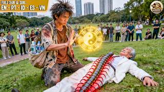 Dying Old Chairman On Road Saved By A Passing Beggar Who Heals Him With A Single Palm Strike