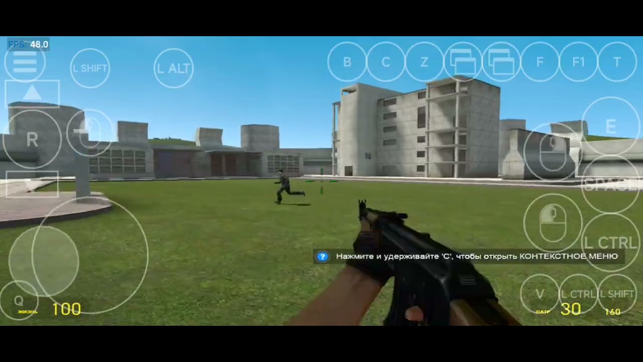 Gmod on android (Winlator emu, Snapdragon 8 gen 2, Turnip DXVK)